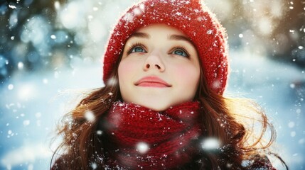 Joyful Expressions in Festive Natural Light