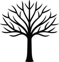 Obraz premium Line Tree