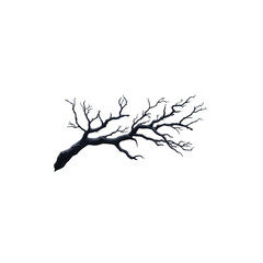 dead branch illustration white background