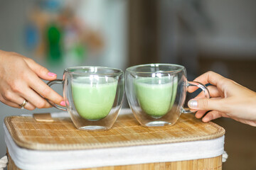 Sharing Matcha Tea Moments