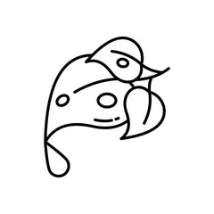 Dew vector icon stock illustration