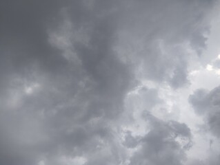 Dramatic dark sky and cloudy with strong wind, storm clouds timelapse, storm clouds timelapse