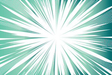 Comic Vector speed lines backdrop