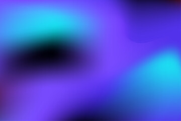 Neon Blue and Purple Gradient Abstract background template design. Beautiful purple blue gradation wallpaper. Vector.