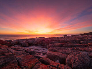 Sunrise Over the Sea