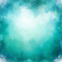 Obraz premium Blue abstract watercolor background is perfect for Art Wallpaper photo, Ai Generated