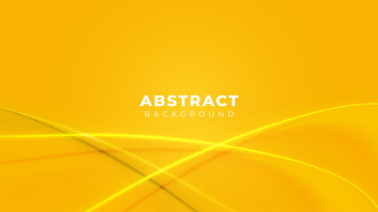 Vibrant Yellow Abstract Background