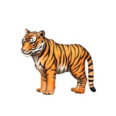 Obraz premium Tiger Emoji 