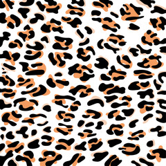 Black and Brown Leopard, Cheetah, Jaguar layered print pattern perfect for printing, cutting, stickers and more decorate.