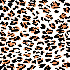 Black and Brown Leopard, Cheetah, Jaguar layered print pattern perfect for printing, cutting, stickers and more decorate.