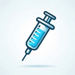 illustration of a syringe