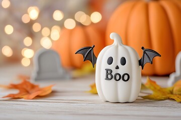 BOO halloween background