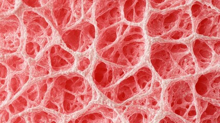 Abstract Red Network Texture.