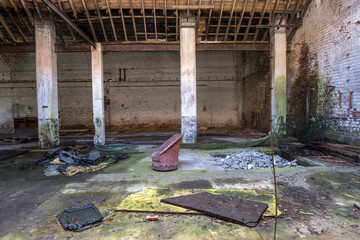 old abandoned factory