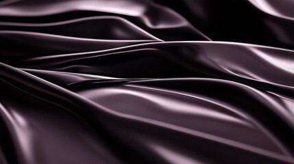 Fototapeta premium A tight shot of a purple fabric, its texture slightly obscured by a soft blur