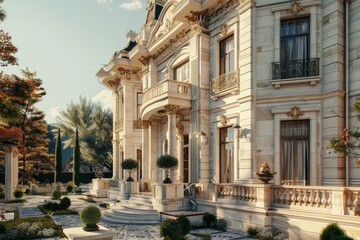 Naklejka premium Key concepts Part of architectural projectConcise title Involvement in architectural project.