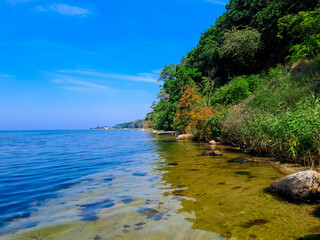 Coastal area of Pucka Bay near Oslonino