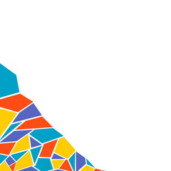 Abstract Mosaic Corner