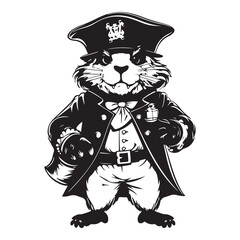 Groundhog Space Pirate The Galactic Marauder of the Stars