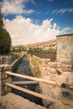the wall
