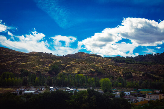 clouds in the sky
