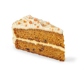 Cakes is in the white background isolated style.