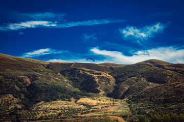landscape with mountains