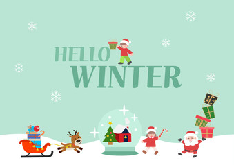 Hello Winter and Christmas people