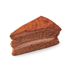 Cakes is in the white background isolated style.