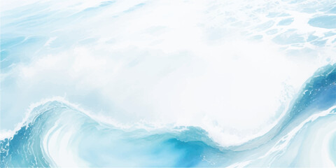Obraz premium abstract soft blue and white abstract water color ocean wave texture background. Banner Graphic Resource as background for ocean wave and water wave abstract graphics,blue, river, nature, ocean.
