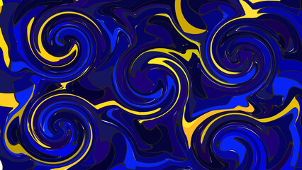 74 Esoteruc magic neon and mustard glowing geometric mandala fantasy fractal Abstract background, Fabric pattern, modern wallpaper design, Vector I;ustration
