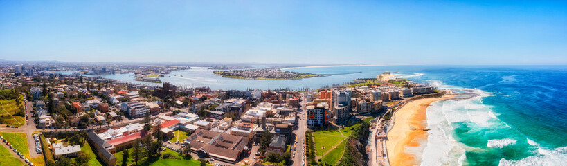 D Newcastle River to beach pan