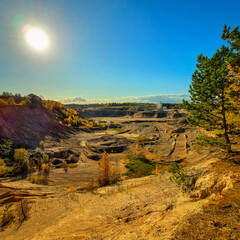 landscape in the morning