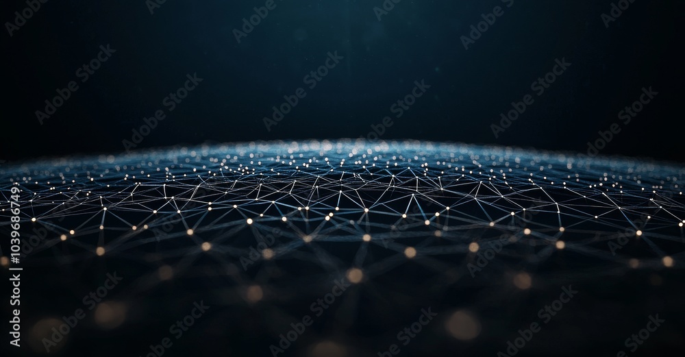 Aufkleber This virtual background is made up of printed circuit board. It has a depth of field effect and bokeh. The internet connections, cloud computing, neural networks, big data, and big data processing.