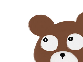 クマさんのイラスト