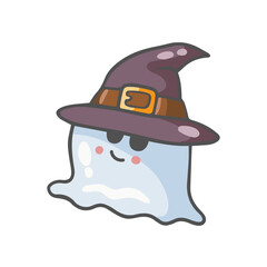 Happy Halloween. Web banner or invitation. Stickers for social networks. Vector illustration. 