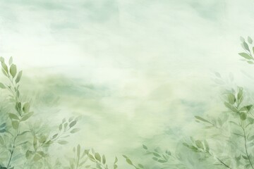 Sage green watercolor backgrounds outdoors pattern.