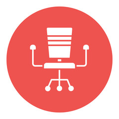 Fototapeta premium Office Chair Icon