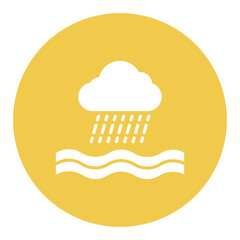 Ocean Rain Icon