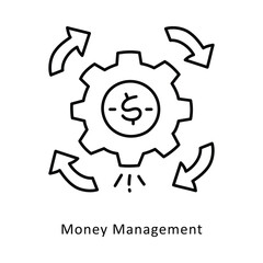 Money Managment isometric stock illustration. EPS File stock illustration