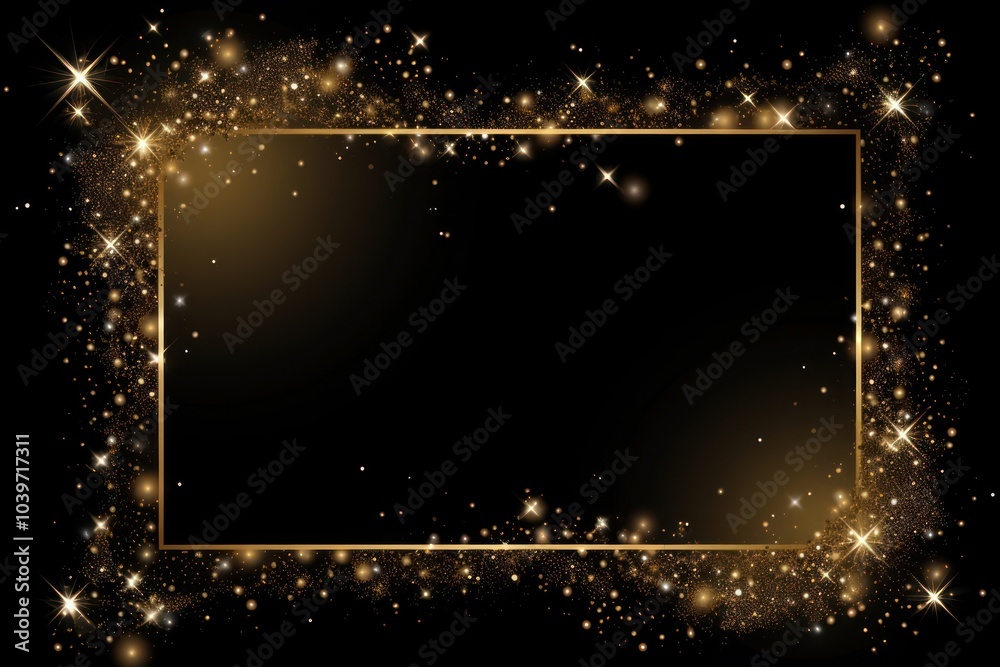 Poster Backgrounds luxury night gold.