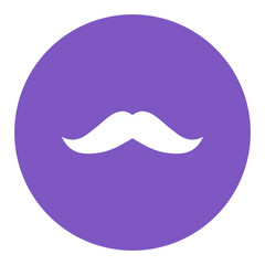Obraz premium Moustache Icon