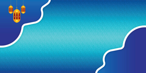 islamic background vector