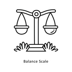 Balance Scale isometric stock illustration. EPS File stock illustration