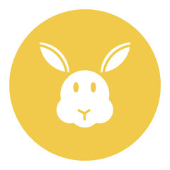 Rabbit Face Icon