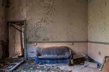 old abandoned building