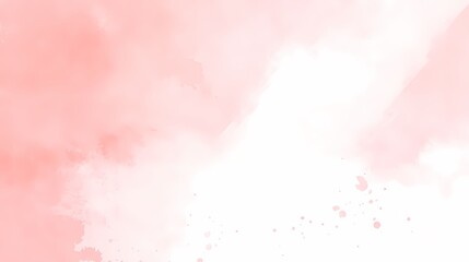 Obraz premium Abstract Pink Watercolor Background Texture