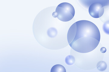 Abstract geometric circle background gradient soft light dark blue bokeh for Graphic Business background hitech technology digital design illustration web template backdrop desktop wallpaper bubbles