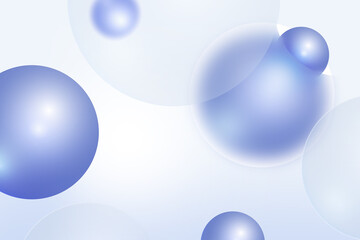 Abstract geometric circle background gradient soft light dark blue bokeh for Graphic Business background hitech technology digital design illustration web template backdrop desktop wallpaper bubbles