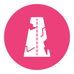 Road Crack Icon